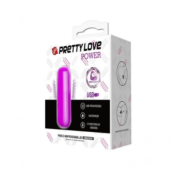 PRETTY LOVE - Pleasure Vibrating Egg (Chargeable - Purple) PRETTY LOVE - Pleasure Vibrating Egg (Chargeable - Purple)